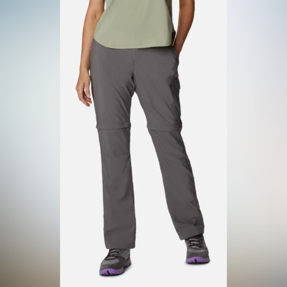 Columbia Sport Wear Women's Silver Ridge Utility Convertible Pants City Gray M
